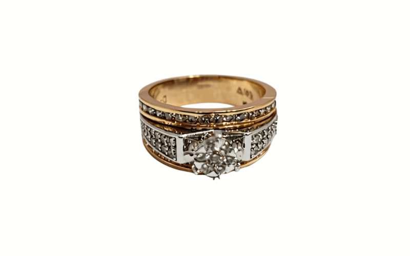 DIAMOND RING IN ROSE GOLD