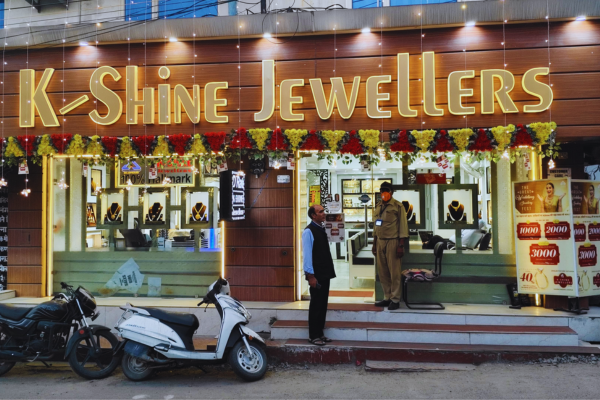 KShine Jewellers Janipur Showroom Exterior Jammu